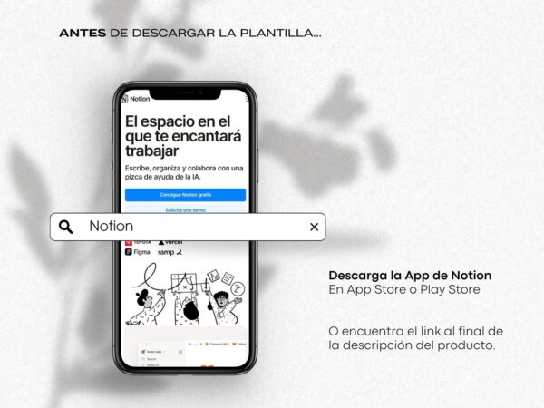 Descarga la app de notion