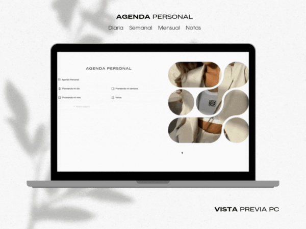 Agenda Personal Club del 1% by Vogacy Guía en Notion