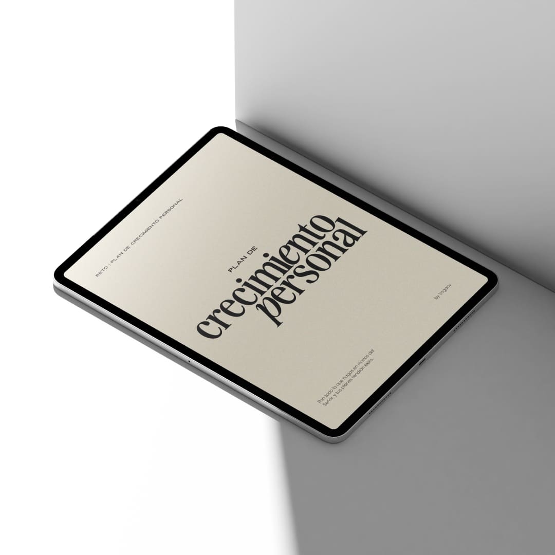 Cover Plan de Crecimiento Personal by Vogacy