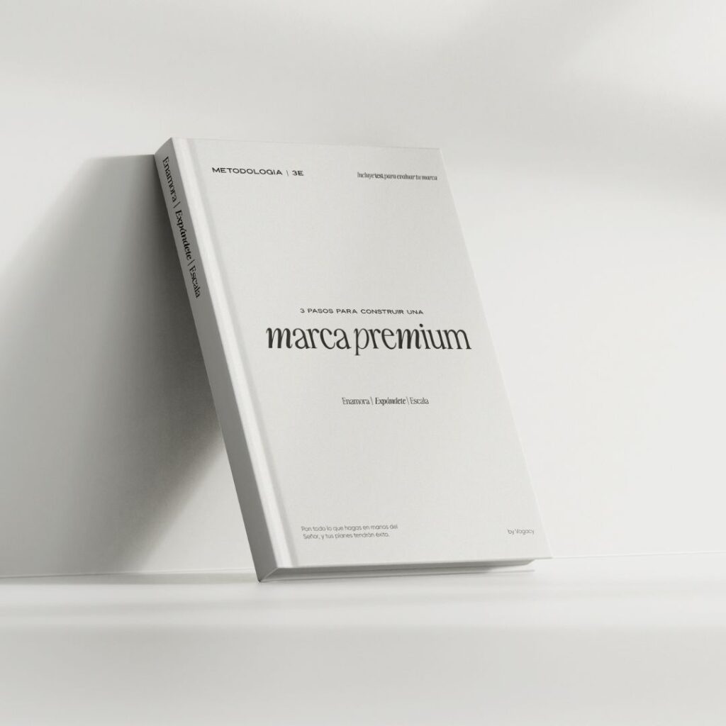3 Pasos para construir una Marca Premium eBook Cover