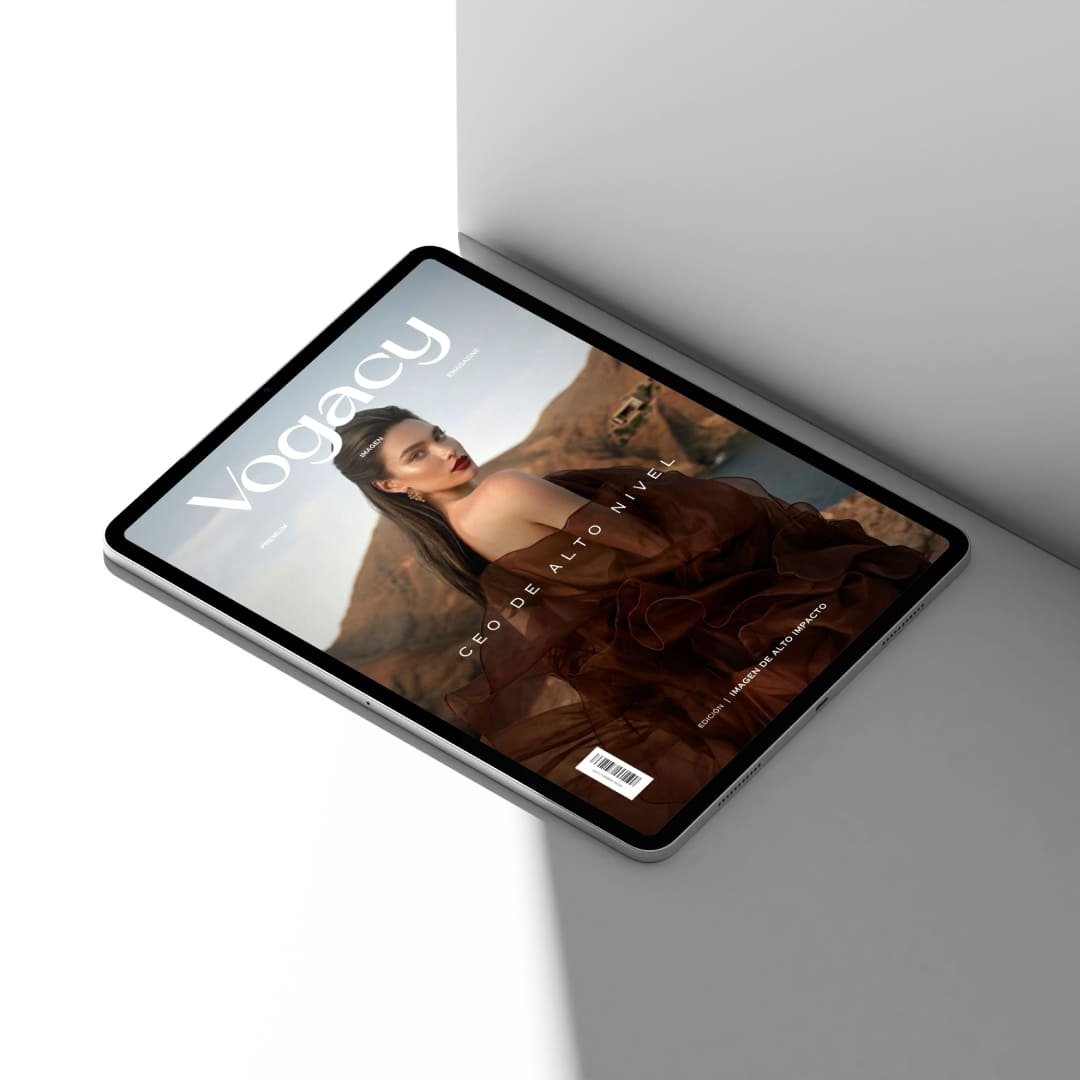 Cover Revista Digital Premium Imagen De Alto Impacto by Vogacy