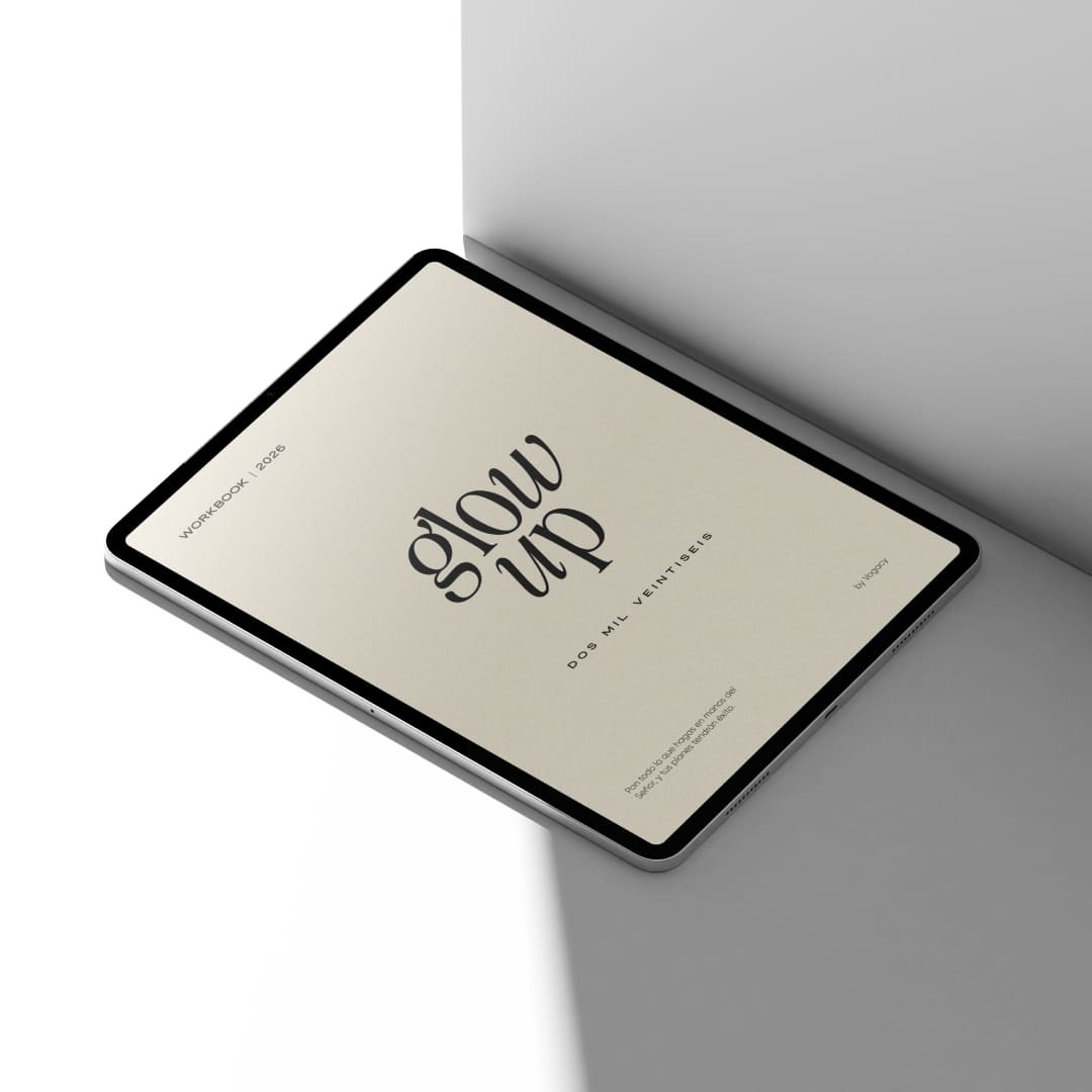 Glow Up 2026 WorkBook PDF by Vogacy