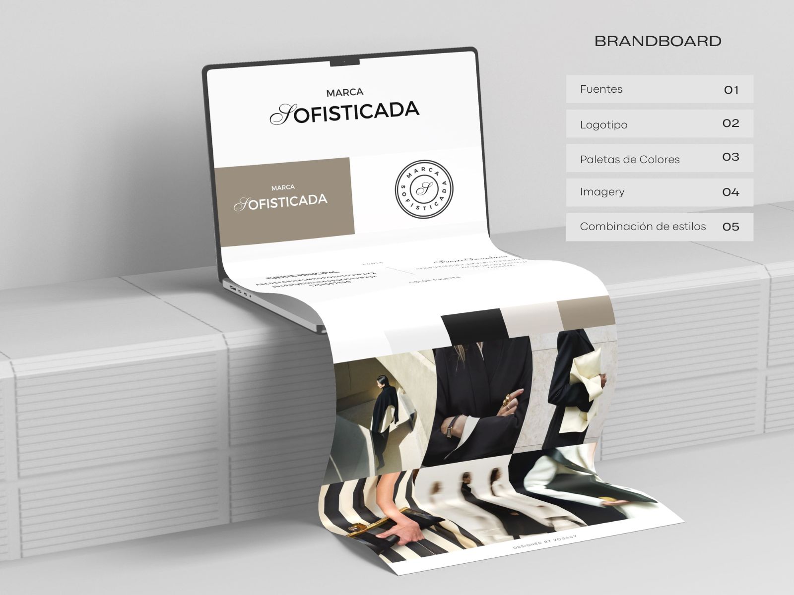 Kit Exclusivo Marca Sofisticada Premium BrandBoard