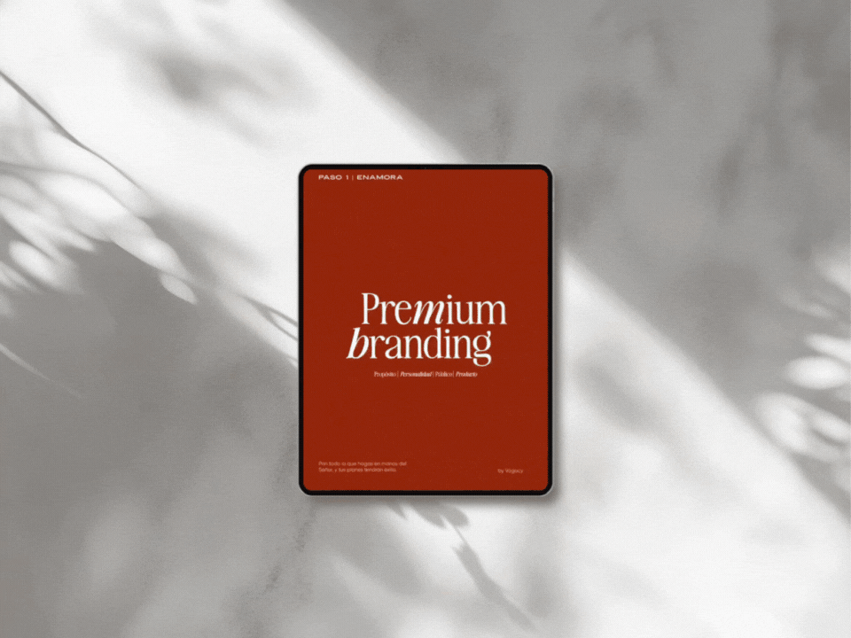 Premium Branding WorkBook Gif by Vogacy