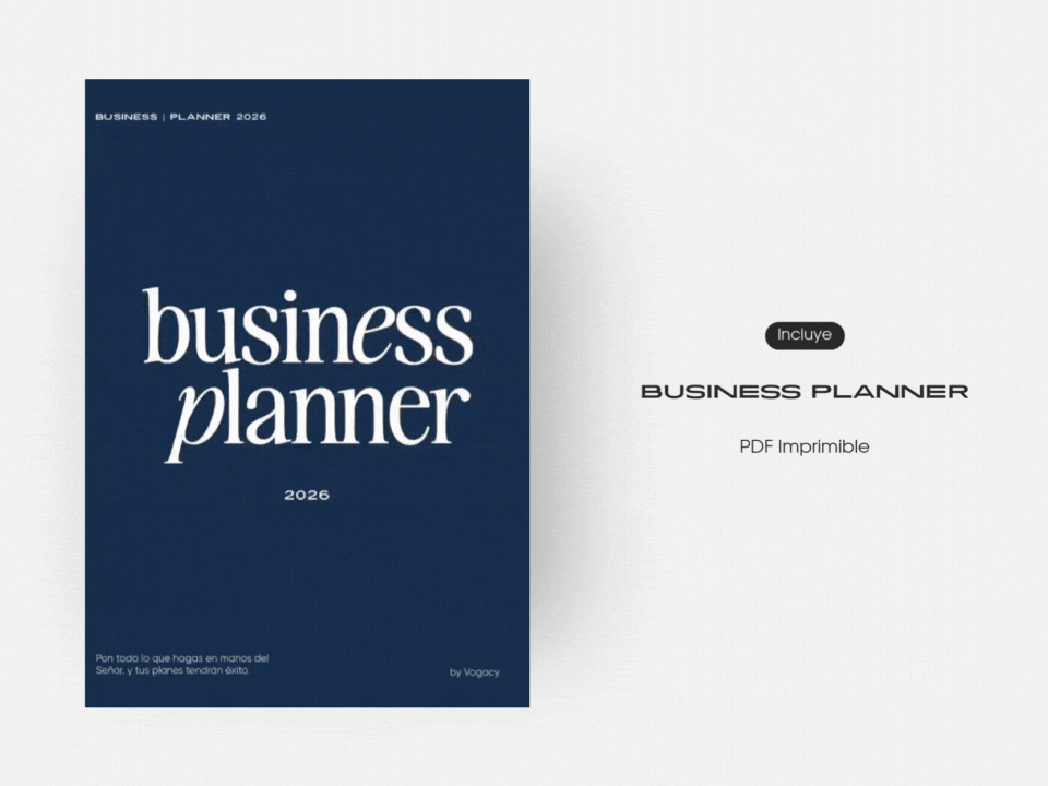 Business Planner Calendario de Adviento by Vogacy Co