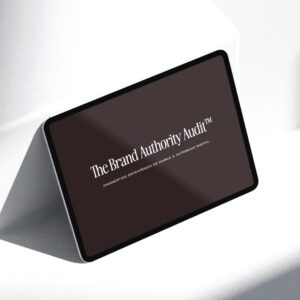 The Brand Authority Audit™ Diagnóstico de Marca Cover by Vogacy