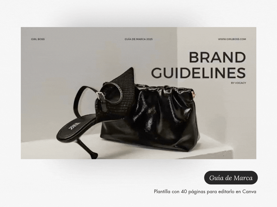 Brand Guidelines Marca Personal by Vogacy Plantilla