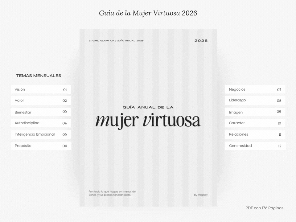 Guía de la Mujer Virtuosa 2026 by Vogacy Co