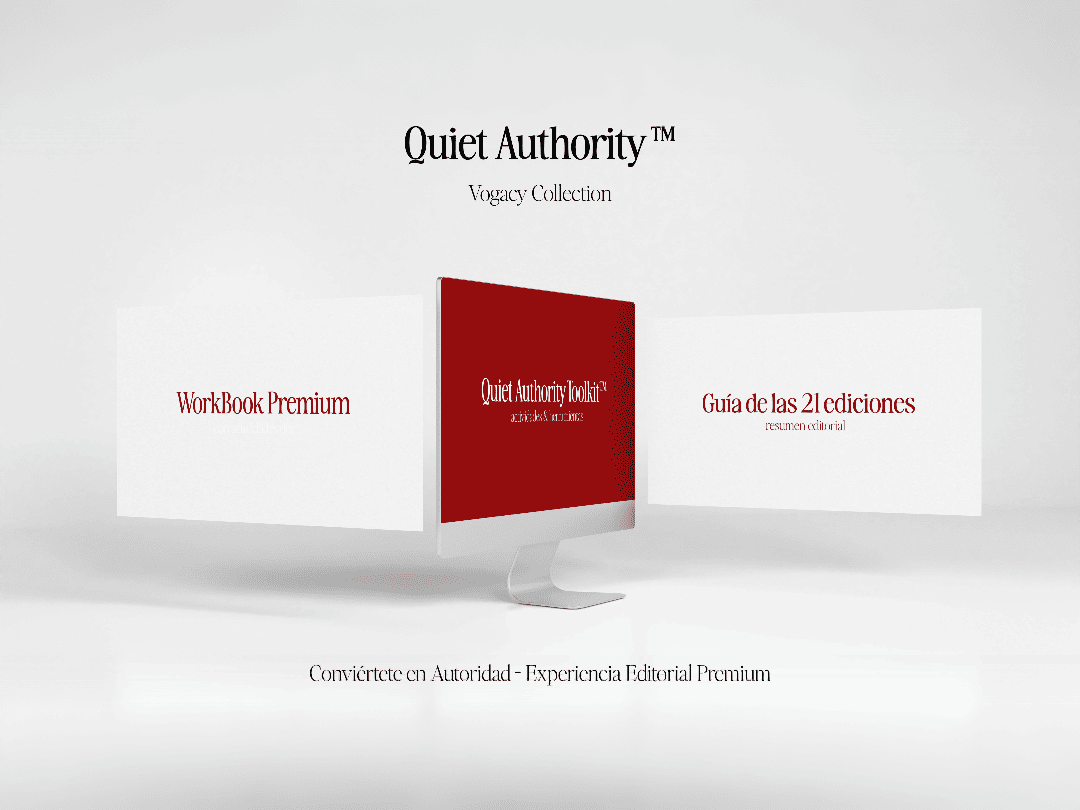 Contenido Quiet Authority™ Vogacy Collection by Vogacy
