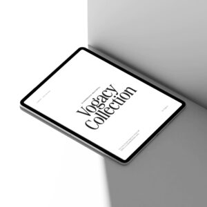 Vogacy Collection Experiencia editorial cover
